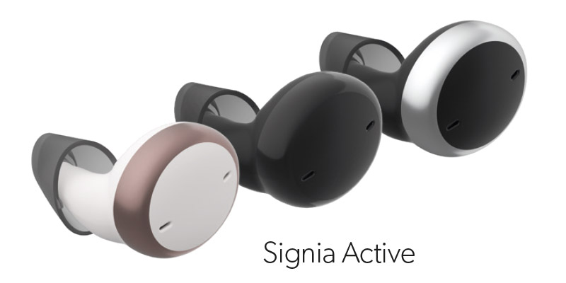 Signia Active - Höregräte im sportlichen Design von Kopfhörern bei empfohlenen Hörakustikern